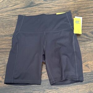 All in Motion Black Bike Shorts